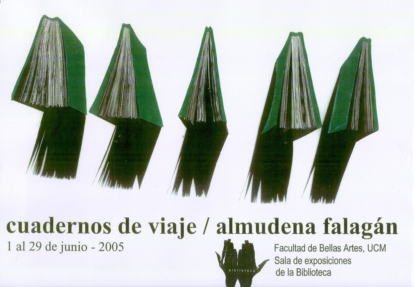 Acceso a la exposicin Cuadernos de viaje/Almudena Falagn. Del 1 al 29 de junio de 2005