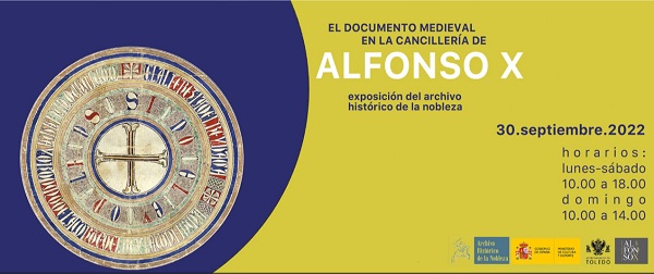 Exposiciones “El documento medieval en la cancillería de Alfonso X” y “Ciudades del mundo. Vistas y Planos” en Toledo (Folio Complutense)