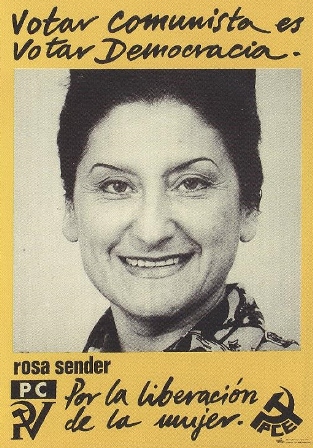 Mujeres en la Biblioteca Histórica: Rosalía Sender Begué y el Movimiento Democrático de Mujeres (Folio Complutense)