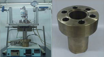 Reactor agitado de alta presión.