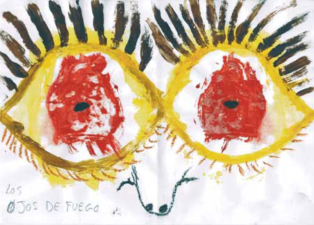 "Fire Eyes". Shelter of abused women