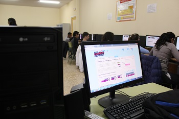 Imagen de un aula en la que se realizó la actividad. / Somos Científicos.