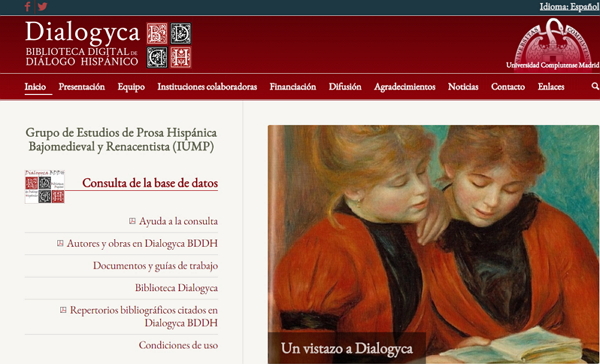 Captura de la web Dialogyca