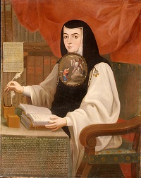 Sor Juana Inés de la Cruz. / Andrés de Islas.