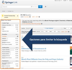 Página Web de Springer 