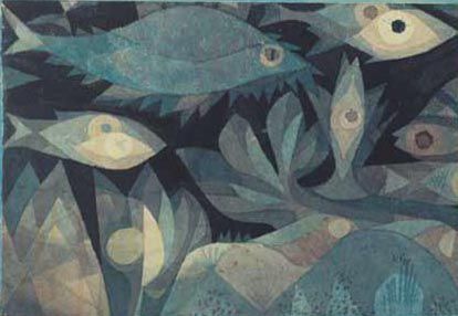 Paul Klee - Fish in the deep - 1921