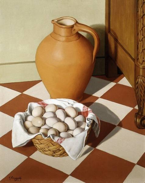  Georges Foucault (1882 - 1962) Still life with eggs, 1923