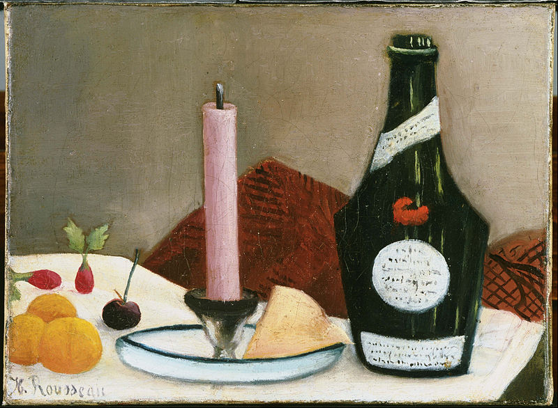 Henri Rousseau - The Pink Candle - 1908
