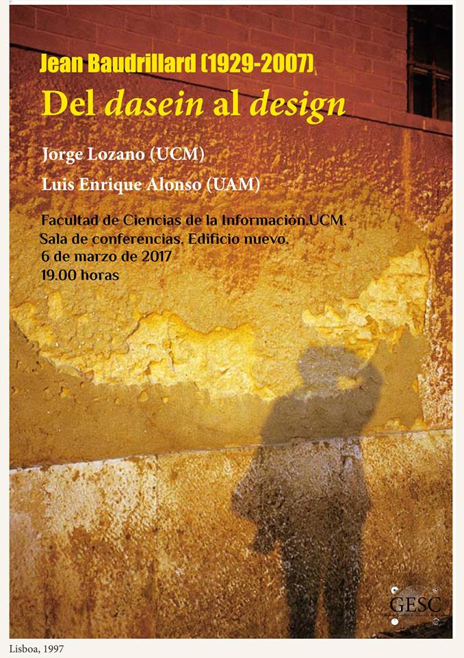 Seminario “Del dasein al design”