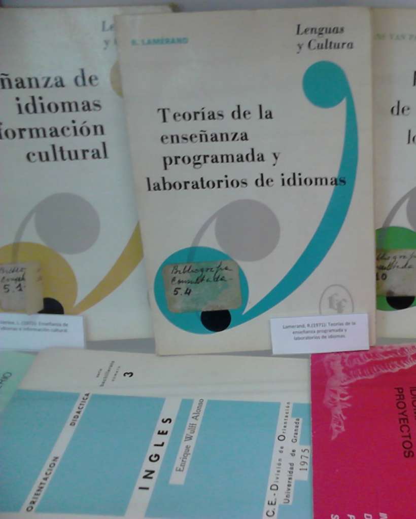 Exposición de libros: Retrospectiva de la Enseñanza de Inglés en España