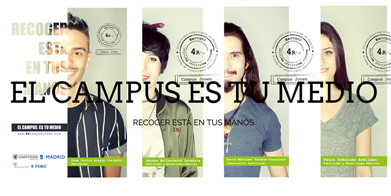 4R’s Campus Joven: un proyecto en positivo para un campus limpio
