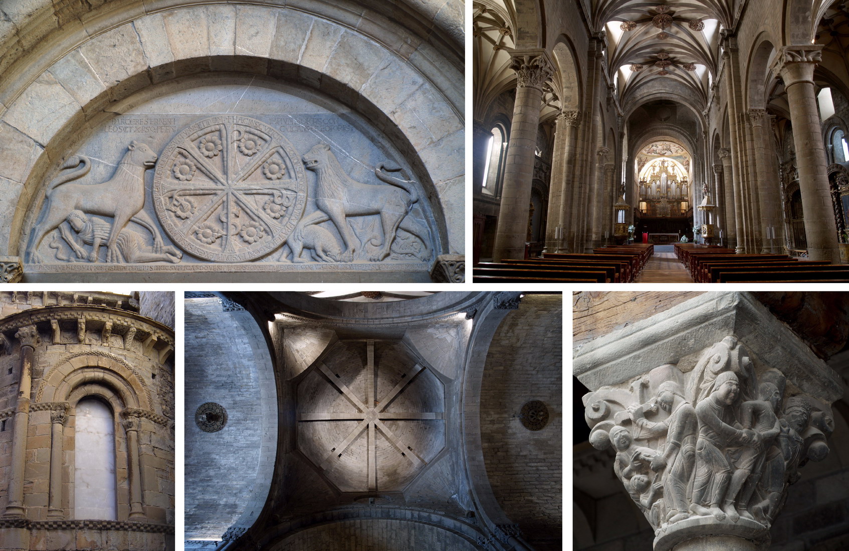 Imágenes de la catedral de Jaca