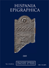 Hispania Epigraphica Vol. 18