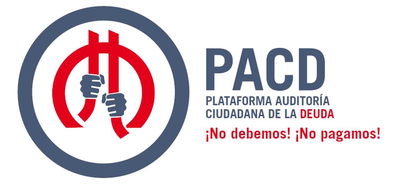 Logo PACD. Plataforma Auditoría Ciudadana de la Deuda 