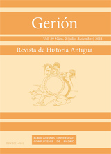 Geri&oacute;n. Revista de Historia Antigua