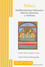 Establecimientos balnearios: historia, literatura y medicina Establecimientos balnearios: historia, literatura y medicina