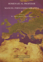 Homenaje al Profesor Manuel Fernández-Miranda Homenaje al Profesor Manuel Fernández-Miranda