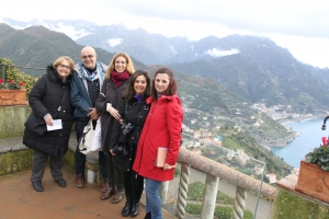 Con miembros del proyecto Al-ACMES en Amalfi (Italia). 2019