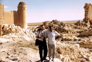 Siria. Qasr al-hayr al-sharqi. Estancia de investigación. 1996