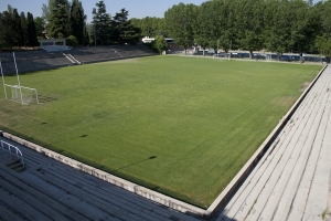Campo de fútbol hierba