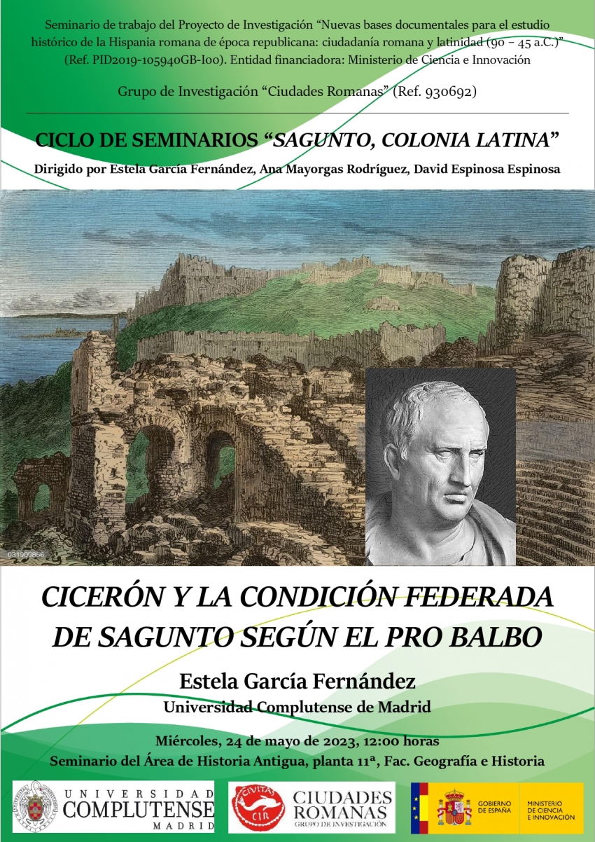 Cicerón y la condición federada de Sagunto según el 'Pro Balbo'_foto