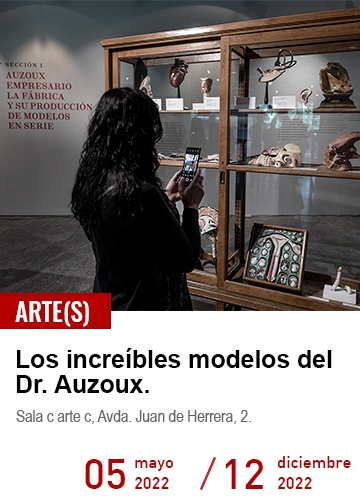 enlace a la web de la exposición Los increíbles modelos de Auzoux en la sala c arte c