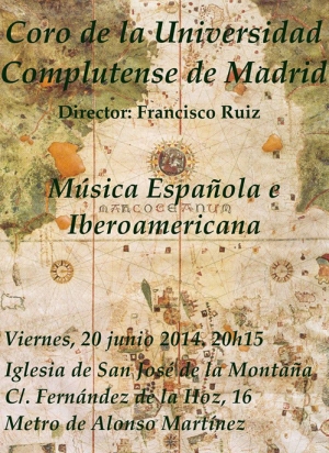 concierto música española e iberoamericana 2014