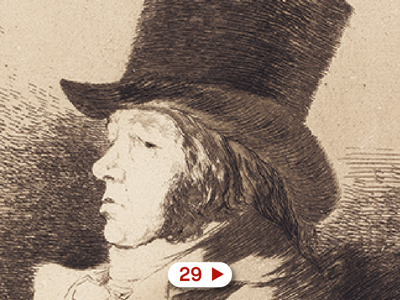 Imagen obra 29, enlace a audio guía Capricho n.º 1: Francisco Goya y Lucientes