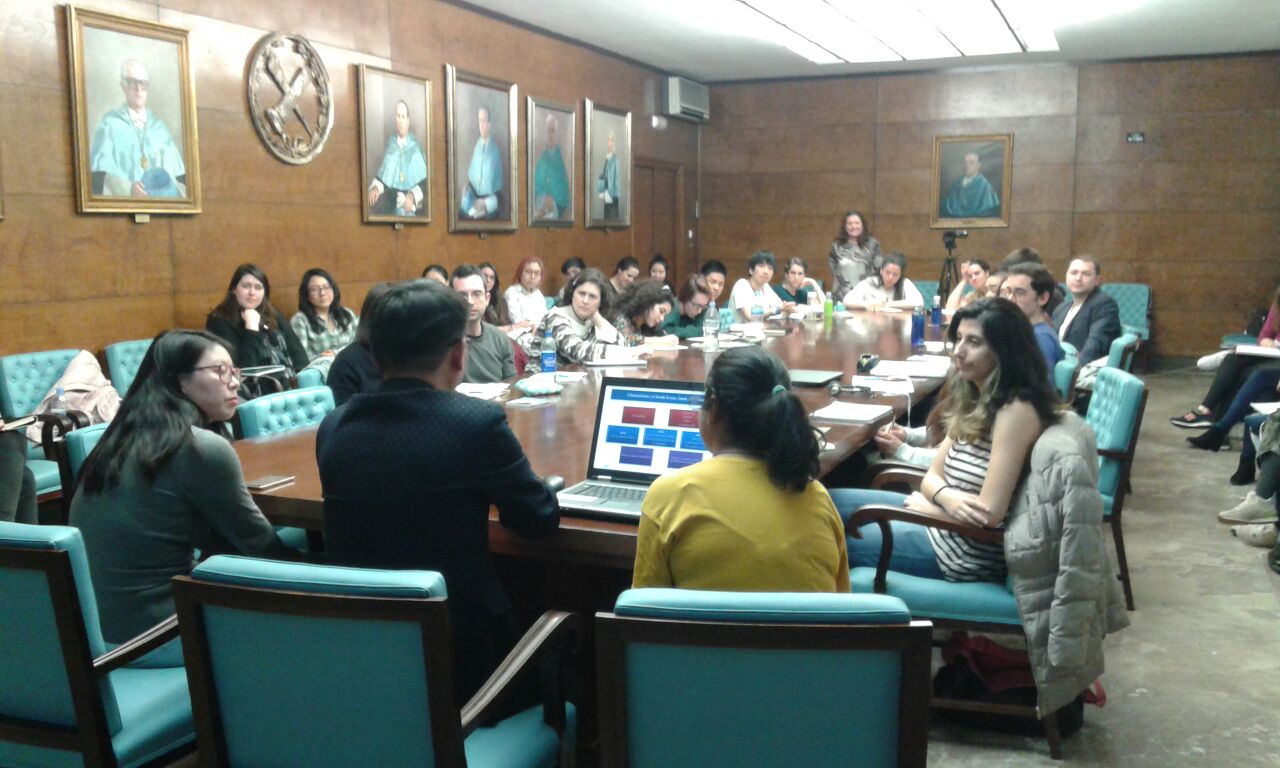 Participants in the One Asia Community Seminar Series at Complutense Madrid