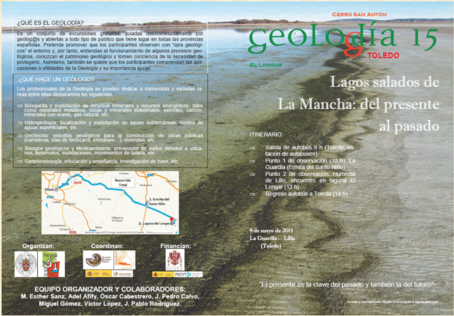 Excursion guide of the Lillo wetland.