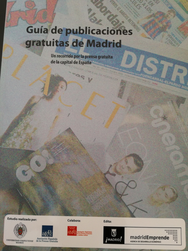 Portada Informe Análisis de la prensa Gratuita en Madrid