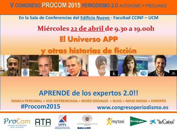  Cartel V CONGRESO PROCOM 2015 