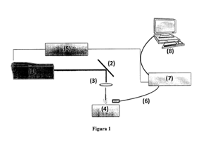 Comprende tanto el equipo laser, los espejos, lentes, muestra, controlador de retrasos de pulso, fibra optica, espectrometro-detector y ordenador personal.