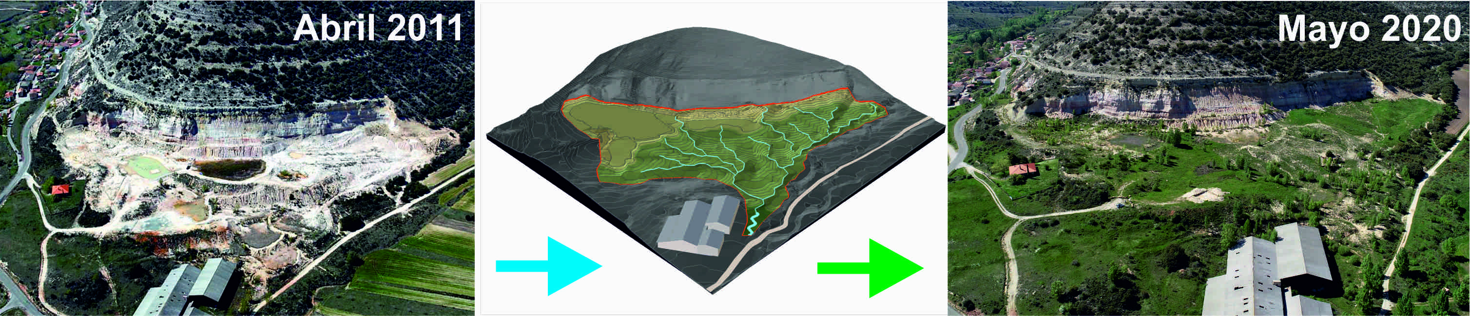 Restauración ecológica, con base geomorfológica, de la cantera de Somolinos (Guadalajara)