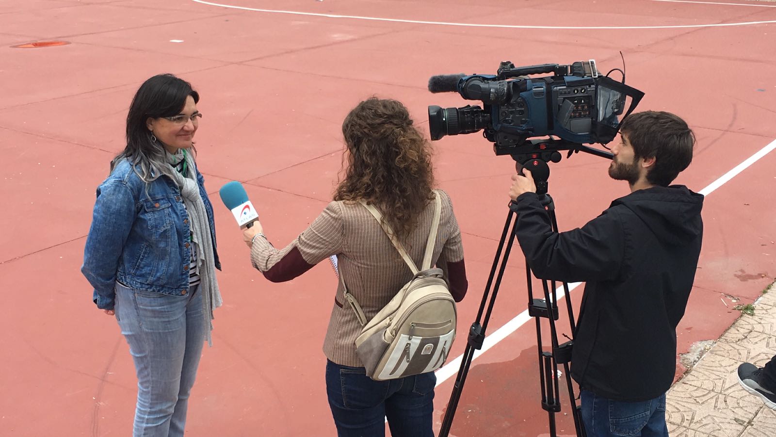 Prof. Montiel TV interview, at the forest firefighting brigades national meeting, El Espinar-Segovia, 2017