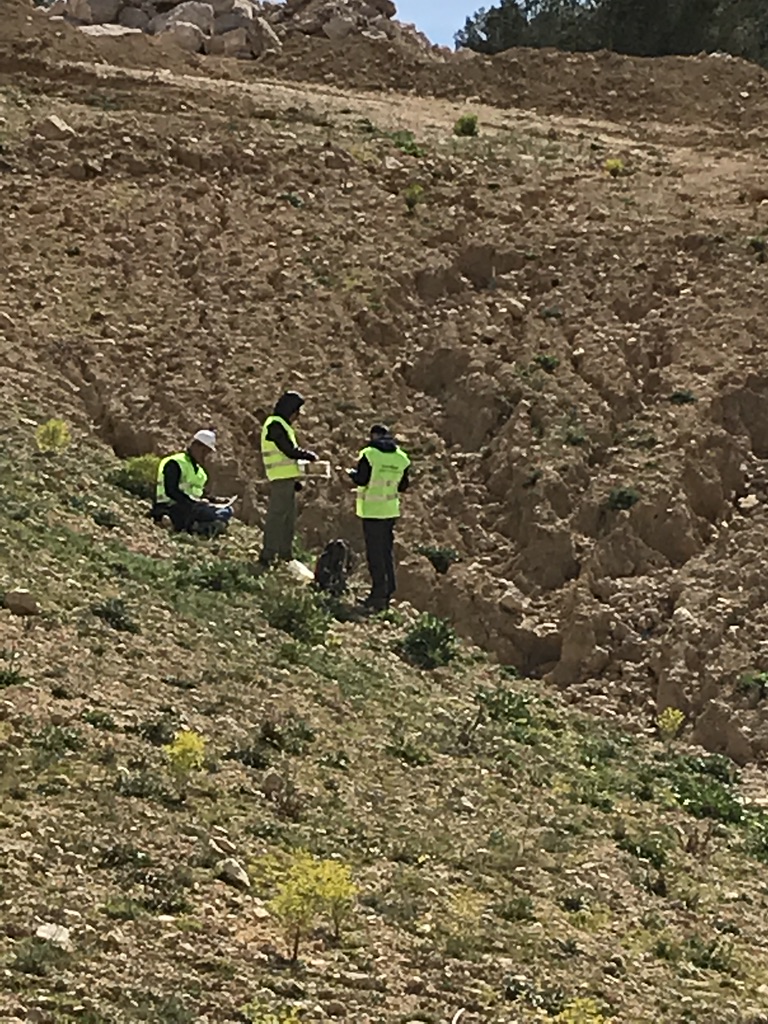 Midiendo tasas de erosión. Trabajo de campo 2019