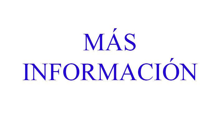 Más información