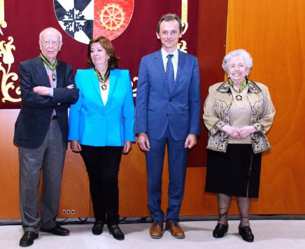 Los galardonados con las medallas al mérito en Investigación y Educación Universitaria