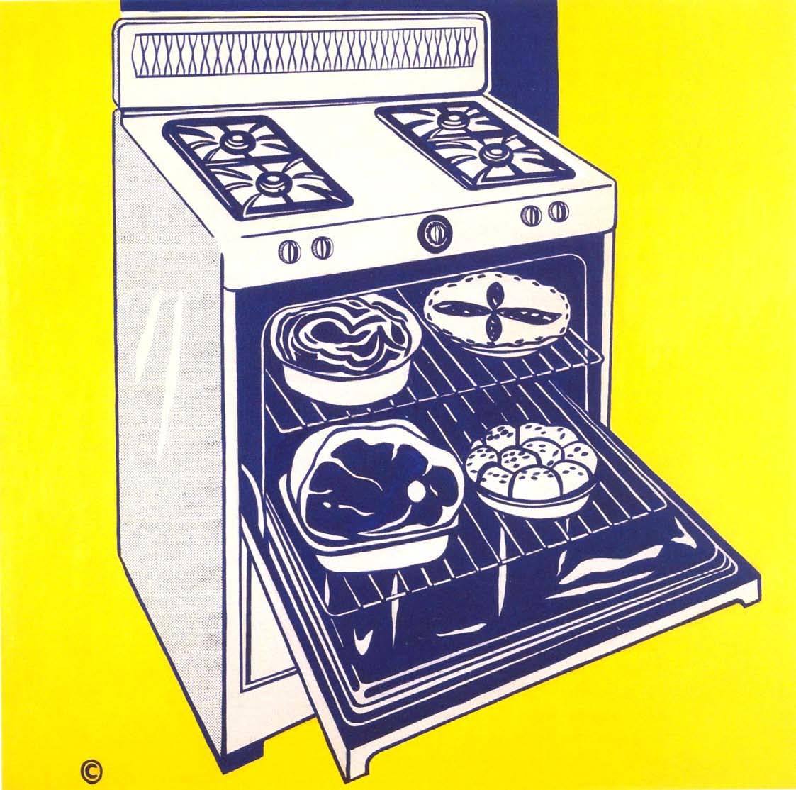 Roy Lichstenstein. Cocina - 1961-62