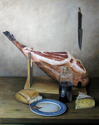 Jamón, queso y vino - M. Marazuel Zapata