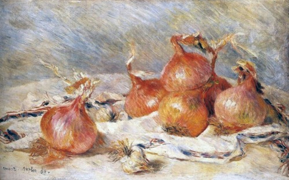 Pierre Auguste Renoir - Cebollas - 1881