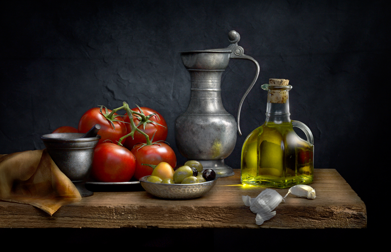 harold Ross - Still life with tomatoes