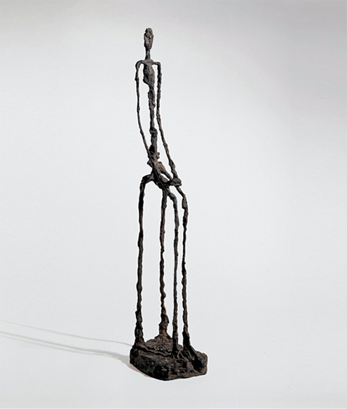 A Giacometti - Mujer sentada - 1948-49