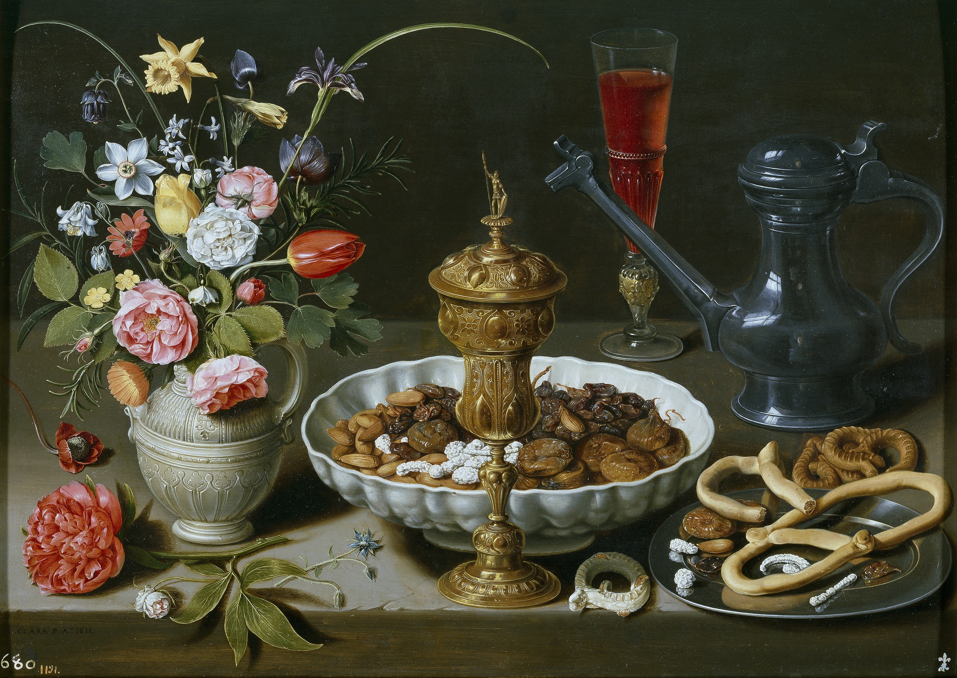 Clara Peeters - Mesa - 1611