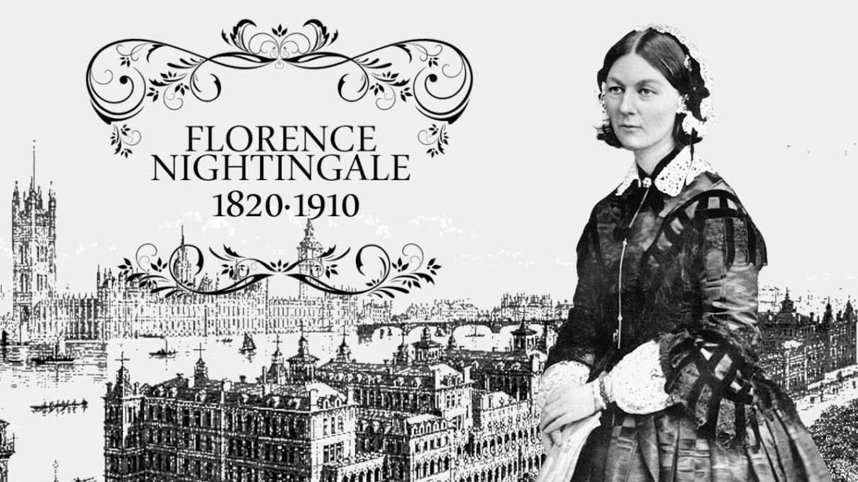 Florence Nightingale (1820-1910) highlighting the issue of malnutrition in patient care. ‘Thousands of patients are annually starved in the midst of plenty for want of attention’