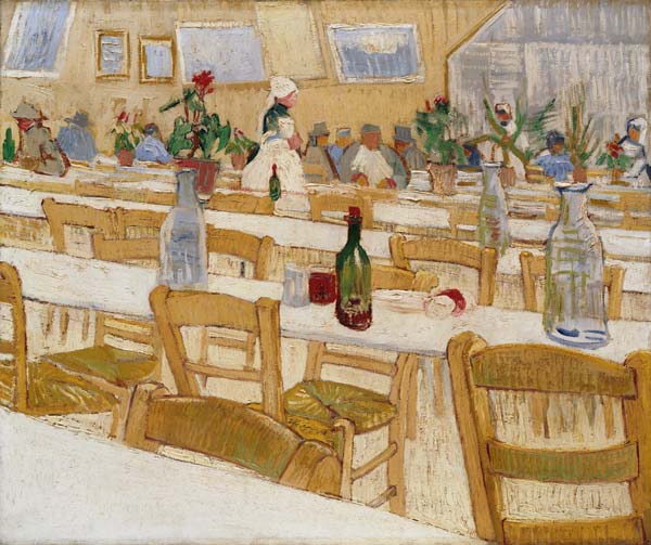 V. Van Gogh - A Restaurant Interior, 1887-88
