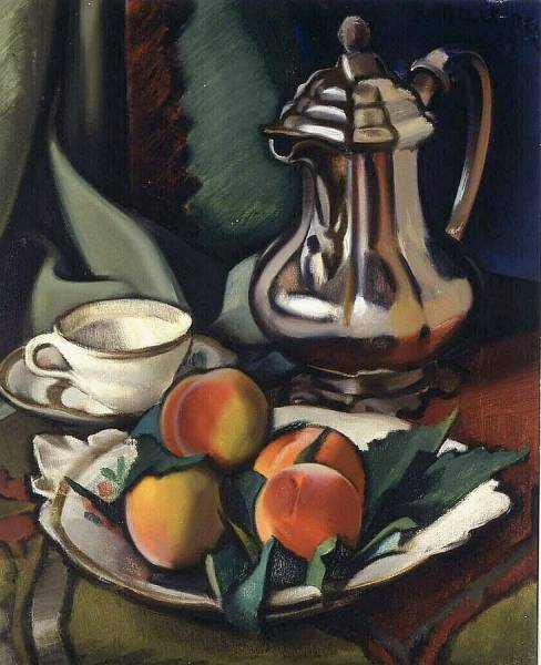 Raoul Martinez (1876-1974) Still life with coffee-pot, 1924