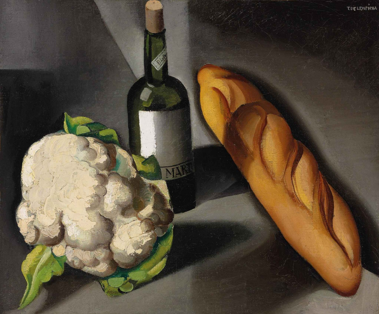 Tamara de Lempicka (1898-1980) - Still life with cauliflower
