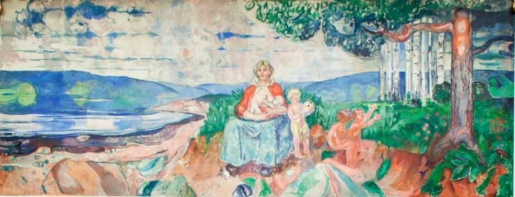 Edvard Munch - Alma Mater - 1909-1916