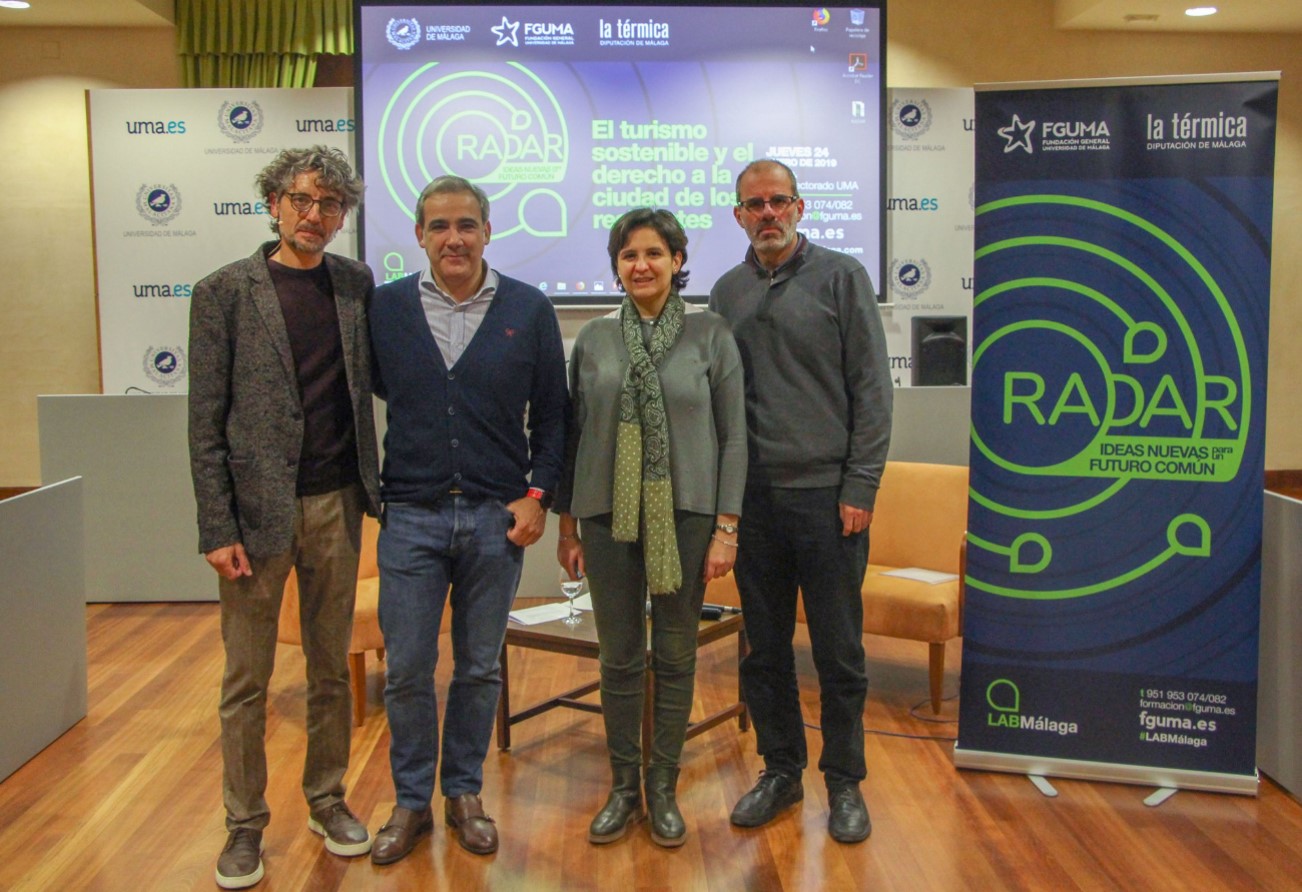 María García en Radar Ideas nuevas para un futuro común (LABMálaga). Málaga, 24 de enero de 2019